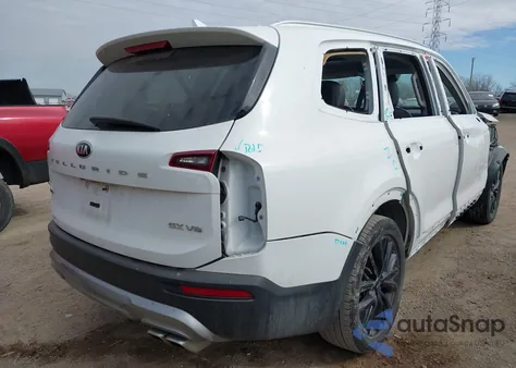 2020 Kia Telluride Sx z USA, uszkodzony, nr VIN 5XYP5DHC4LG093870